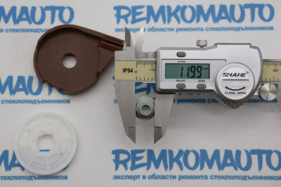 Обводной ролик стеклоподъёмника (комплект) 770609 Обводной ролик стеклоподъёмника (комплект) 770609