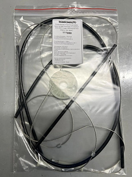 Ремкомплект cт-ка (трос+ролик) Seat Ibiza 2/Cordoba 1 1993-2002 Coupe ОЕМ:6K3837401 (перед.) 777080