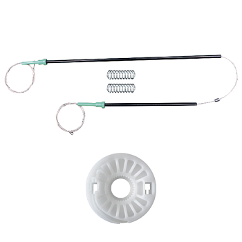 Ремкомплект стеклоподъемника (трос+ролик) Audi A4 B6/B7 (зад. лев./прав.) 777055