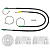 Ремкомплект ст-ка Ford Galaxy/Seat Alhambra/Volkswagen Sharan 1995-2010 (перед. лев.) 771514