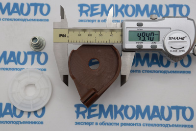 Обводной ролик стеклоподъёмника (комплект) 770609 Обводной ролик стеклоподъёмника (комплект) 770609