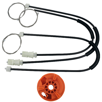 Ремкомплект стеклоподъемника (трос+ролик) Renault Vel Satis (перед. прав.) 777113