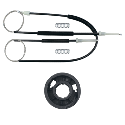 Ремкомплект стеклоподъемника (трос+ролик) BMW 5-series E39 (зад. лев./прав.) 777120