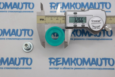 Обводной ролик стеклоподъёмника с клепкой 771243 Обводной ролик стеклоподъёмника с клепкой 771243
