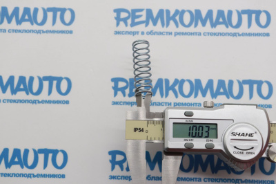 Комплект пружин для тросов стеклоподъёмника в оплётках 12.5x40 (2 шт.) 771433