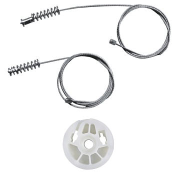 Ремкомплект стеклоподъемника (трос+ролик) Renault Clio 4/Renault Symbol (перед. прав.) 777264