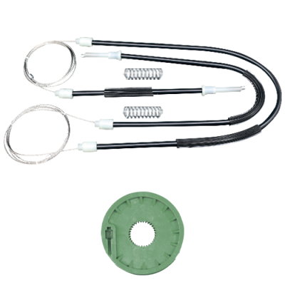 Ремкомплект стеклоподъемника (трос+ролик) Volkswagen Polo 3 (перед. лев./прав.) 777320