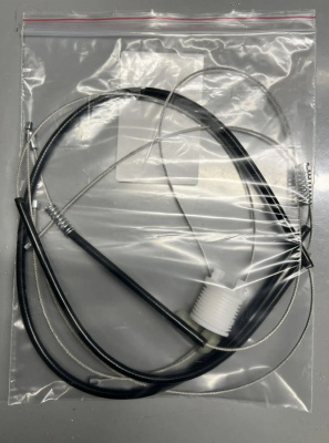 Ремкомплект (трос+ролик) механического ст-ка VW Pointer 2003-2006 ОЕМ: 5X4837501 перед. прав. 777602