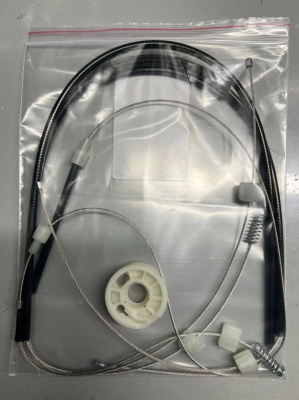 Ремкомплект ст-ка (трос+ролик) VW Passat B6/B7 2005-2015 (американская сборка) (перед лев.) 777682