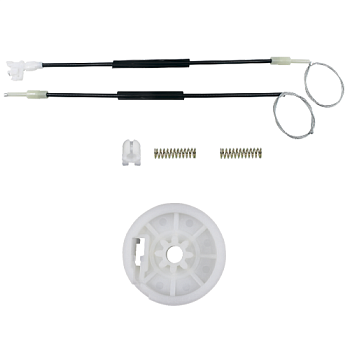 Ремкомплект стеклоподъемника (трос+ролик) Renault Megane 1 (перед. прав.) 777119