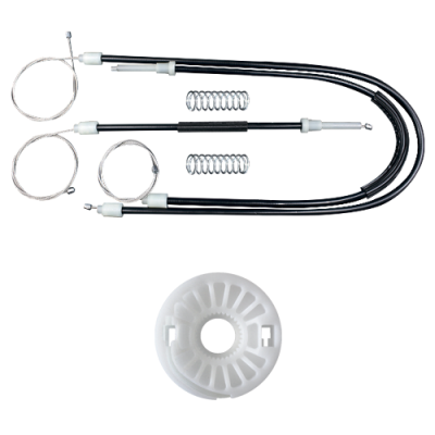 Ремкомплект стеклоподъемника (трос+ролик) Volkswagen New Beetle (перед. лев./прав.) 777042