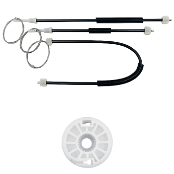 Ремкомплект стеклоподъемника (трос+ролик) Chevrolet Cruze (перед. прав.) 777348