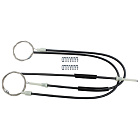 Комплект тросов стеклоподъёмника BMW 3-series E46 (перед. лев./прав.) 770596