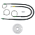 Ремкомплект ст-ка VW Sharan 1995-2010/Ford Galaxy/Seat Alhambra (перед. прав.) 777161