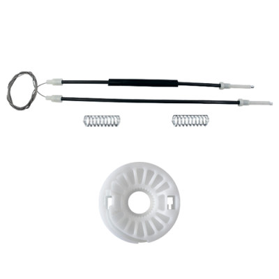 Ремкомплект стеклоподъемника (трос+ролик) Peugeot 407 (перед. лев./прав.) 777305