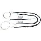 Комплект тросов стеклоподъёмника Volkswagen Passat B5/Skoda Superb (перед. лев./прав.) 770083