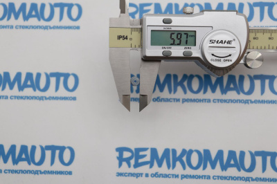 Фиксатор для опрессовки тросов стеклоподъёмника (6x5.45/1.7) 771373