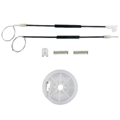 Ремкомплект стеклоподъемника (трос+ролик) Renault Megane 1 (перед. лев.) 777094