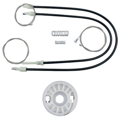 Ремкомплект стеклоподъемника (трос+ролик) BMW 1-series E87/3-series E90/E91 (перед. прав.) 777380