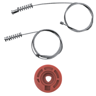 Ремкомплект стеклоподъемника (трос+ролик) Dodge Nitro (перед. лев./прав.) 777215