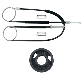 Ремкомплект стеклоподъемника (трос+ролик) BMW 5-series E39 (зад. лев./прав.) 777120