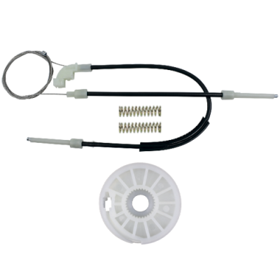 Ремкомплект стеклоподъемника (трос+ролик) Mercedes Benz Actros/Atego/Axor (перед. лев.) 777179