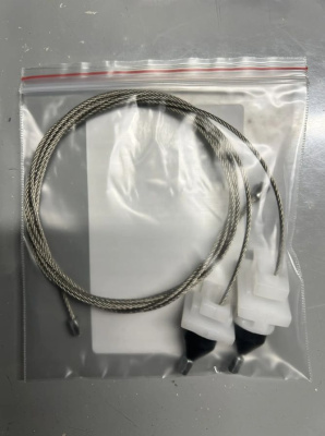 Комплект тросов стеклоподъёмника Fiat Punto 1/2 1993-2011 (перед. лев./прав.) 772034