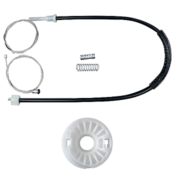 Ремкомплект стеклоподъемника (трос+ролик) Volkswagen New Beetle Cabrio (зад. лев./прав.) 777258