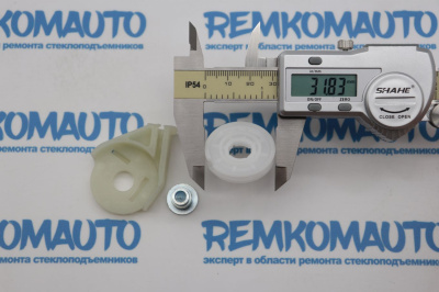Обводной ролик стеклоподъёмника (комплект) (Ø 32, Ø 10)770841
