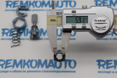 Ремкомплект личинки замка двери Skoda Fabia/Seat Cordoba/Ibiza 6K3837223A (перед. лев./прав.) 771681