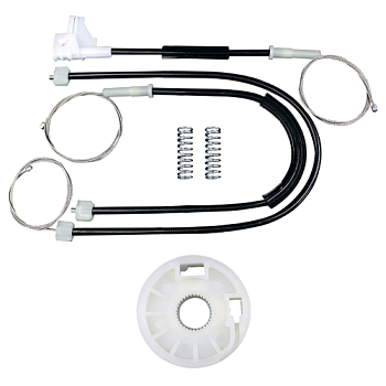 Ремкомплект стеклоподъемника (трос+ролик) Volkswagen Polo 3/Polo Classic (перед. прав.) 777035