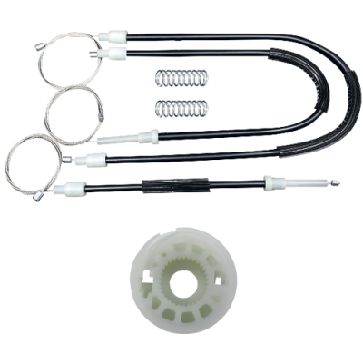 Ремкомплект стеклоподъемника (трос+ролик) Volkswagen Passat B6/B7 (перед. прав.) 777014