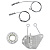 Ремкомплект стеклоподъёмника Smart Fortwo 450 1997-2007 (перед. прав.) 771786