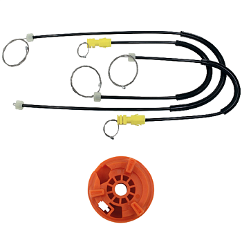 Ремкомплект стеклоподъемника (трос+ролик) Citroen C3 Pluriel (перед. прав.) 777313