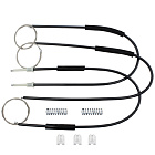 Комплект тросов стеклоподъёмника Peugeot Partner/Citroen Berlingo 1996-2008 (перед. лев/прав) 771109