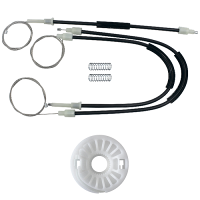 Ремкомплект стеклоподъемника (трос+ролик) Seat Leon/Seat Toledo (перед. лев./прав.) 777075