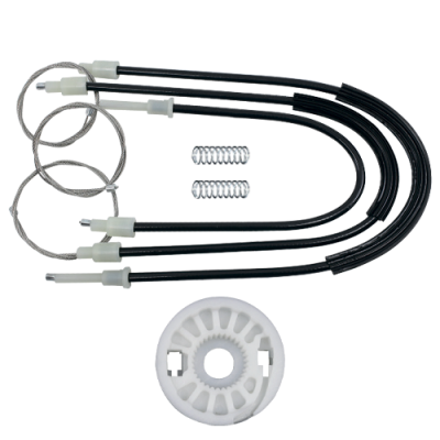 Ремкомплект стеклоподъемника (трос+ролик) Saab 9-3 (перед. прав.) 777139