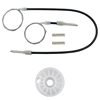 Ремкомплект стеклоподъемника (трос+ролик) Ford Cargo (перед. лев./прав.) 777164