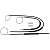 Комплект тросов стеклоподъёмника Citroen C4 Picasso (перед. лев./прав.) 771557