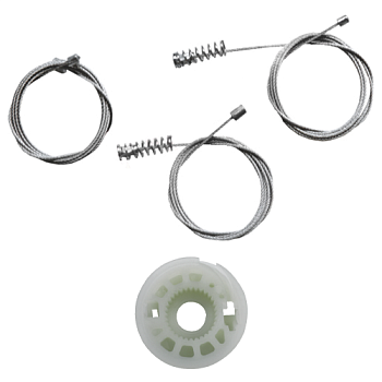 Ремкомплект стеклоподъемника (трос+ролик) Volkswagen Tiguan (перед. лев.) 777253