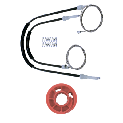 Ремкомплект стеклоподъемника (трос+ролик) DAF CF (перед. лев./прав.) 777396