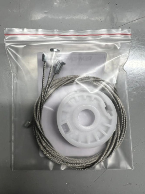 Ремкомплект стеклоподъёмника (трос+ролик) Hyundai Elantra HD 2006-2010 (перед. лев./прав.) 777505