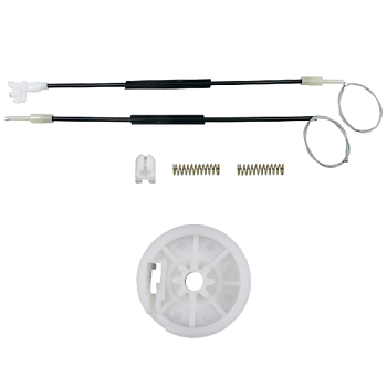 Ремкомплект стеклоподъемника (трос+ролик) Renault Megane 1 (перед. прав.) 777095