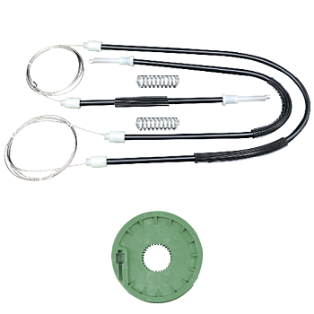 Ремкомплект стеклоподъемника (трос+ролик) Volkswagen Polo 3 (перед. лев./прав.) 777320