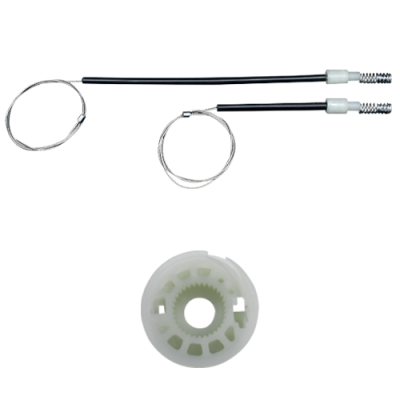 Ремкомплект стеклоподъемника (трос+ролик) Volkswagen Golf 5/Golf 5 Plus/Jetta 5 (зад. лев.) 777005