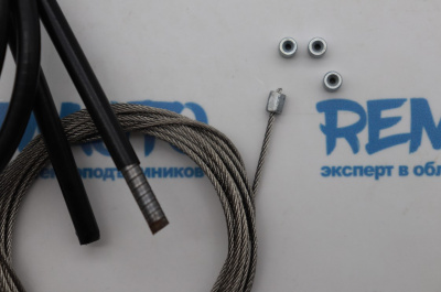 Универсальный ремкомплект троса стеклоподъёмника "Сделай сам №2" для тросов в оплетке 999012