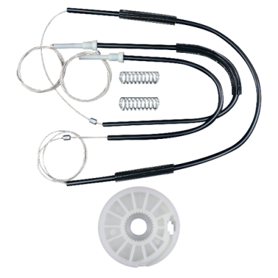 Ремкомплект стеклоподъемника (трос+ролик) Audi A4 B8 (перед. прав.) 777379