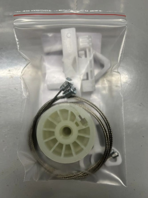 Ремкомплект стеклоподъемника Fiat Punto 3 Evo 2009-2012 (перед. лев.) 771003