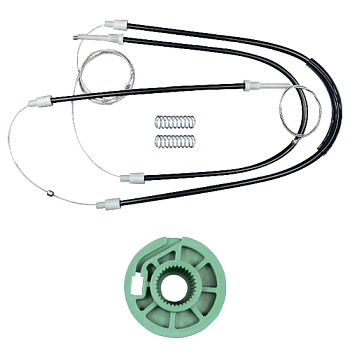 Ремкомплект стеклоподъемника (трос+ролик) Audi A4 B5 (перед. прав.) 777060