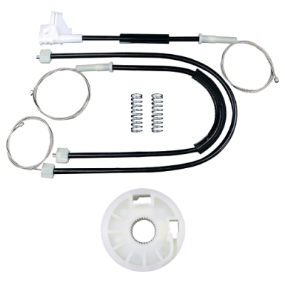 Ремкомплект стеклоподъемника (трос+ролик) Volkswagen Polo 3/Polo Classic (перед. прав.) 777035